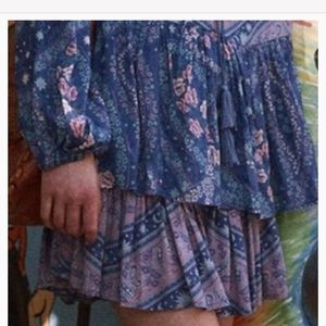 NWT Spell & the gypsy City Light Mini skirt FIRM